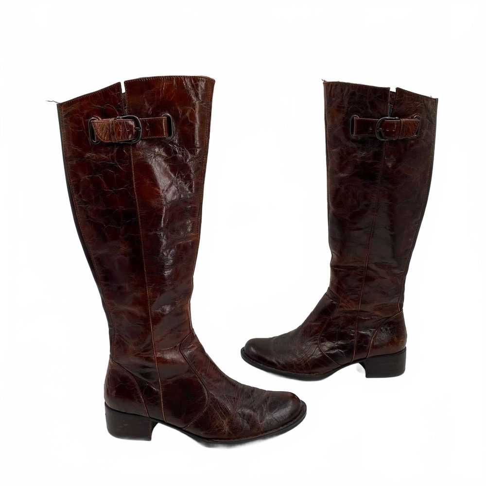 Born Brown Heeled Boots Riding boot | Womens 7